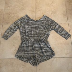 Urban outfitters long sleeve romper
